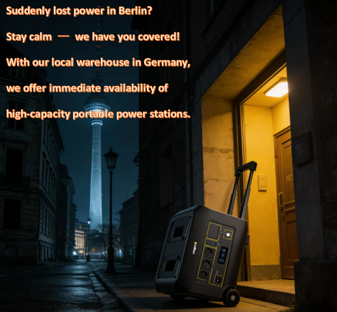 Suddenly lost power in Berlin?
