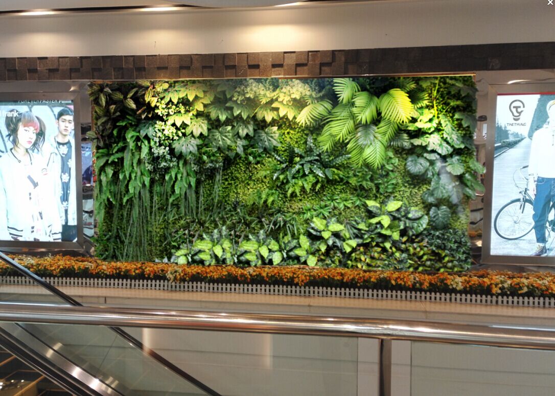 AAAA Plant Wall Jiangsu Changzhou Department Store Building
