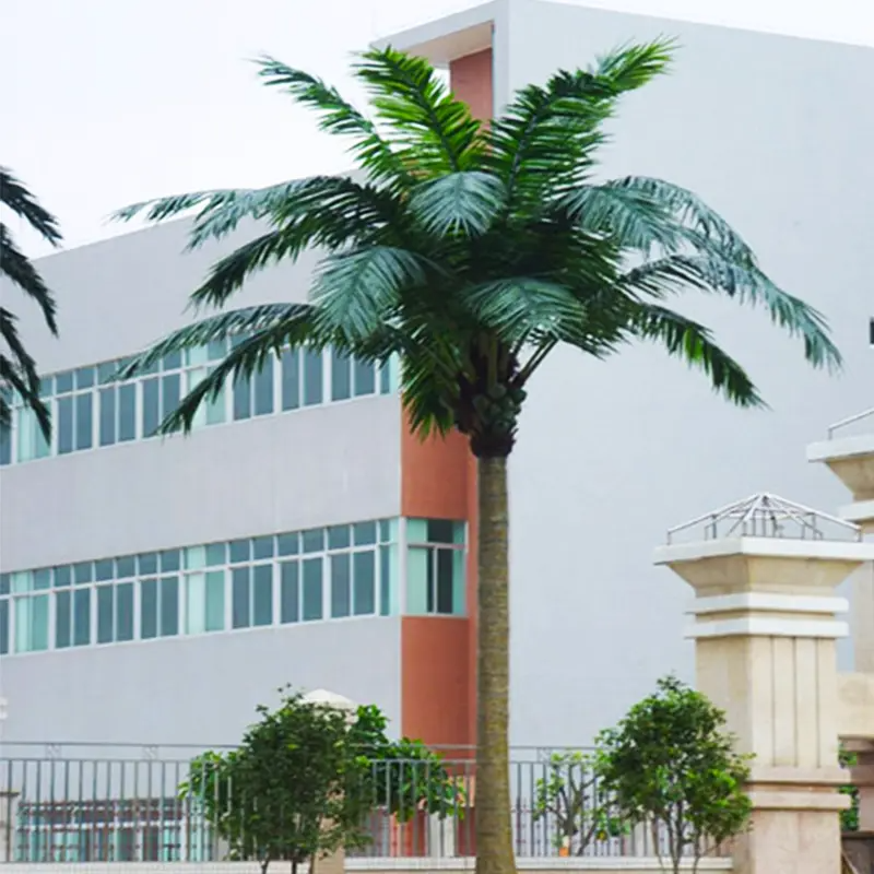 Commercial-Grade Artificial Coconut Trees