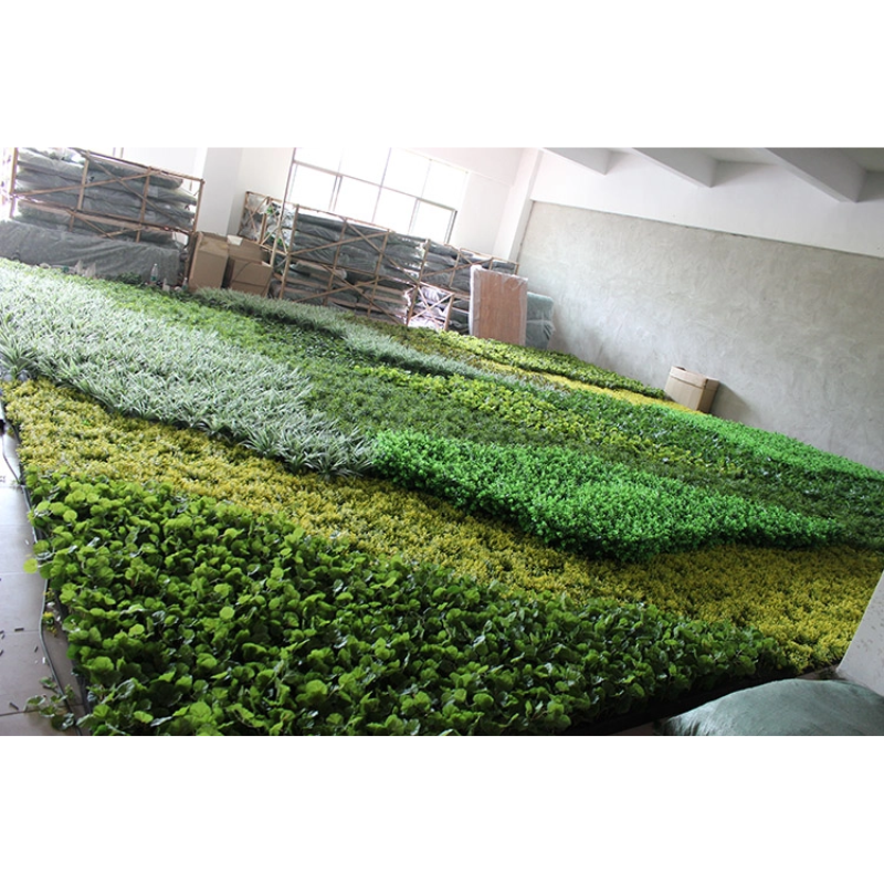 Ireland Mall Decoration Indoor Artificial Green Wall 