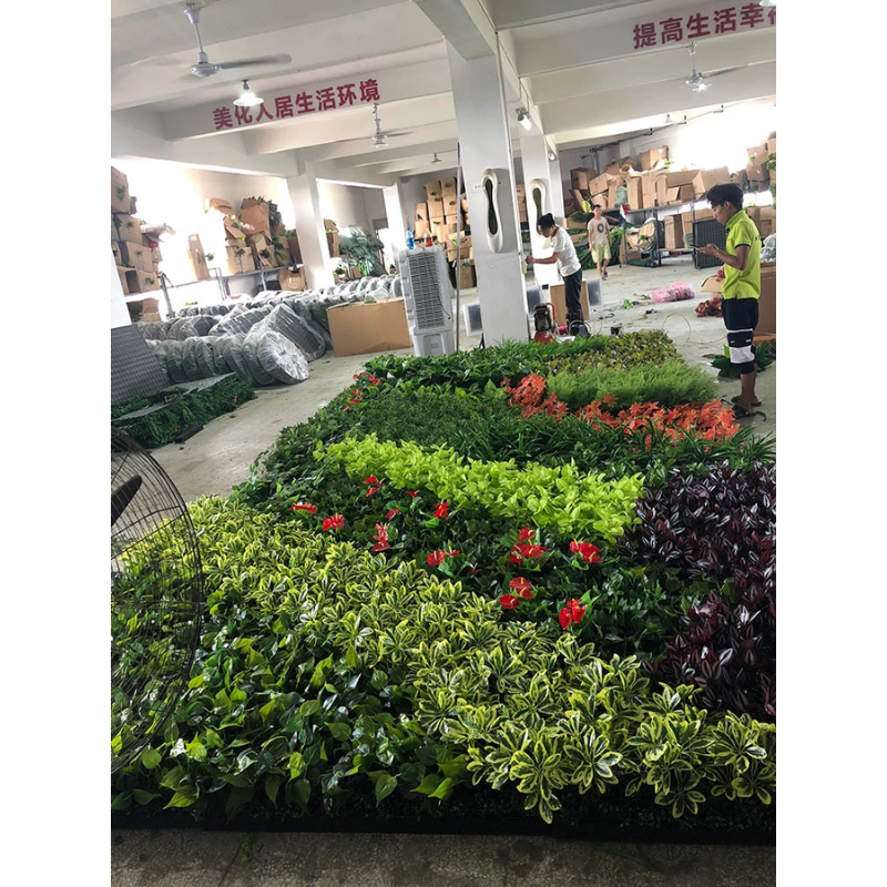 Philippines Clubhouse Decoration Artificial Green Wall