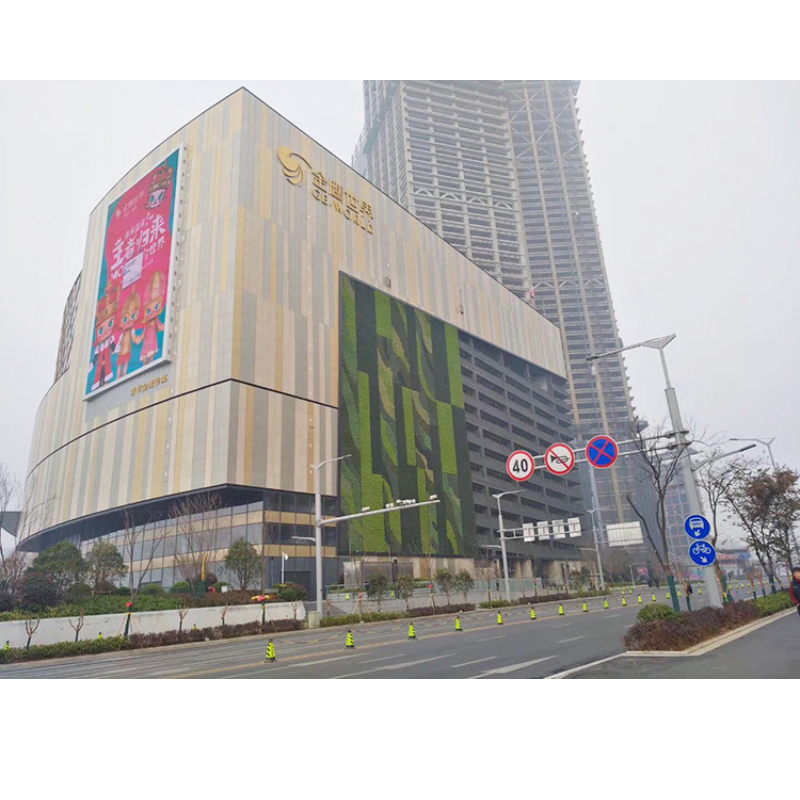 UK Fireproof And UV Artificial Green Wall 