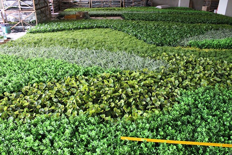 Malaysia Indoor Home Decoration Artificial Green Wall