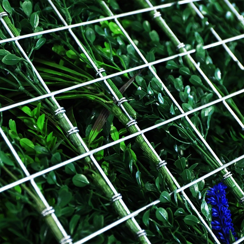 Mall Decoration Fireproof Outdoor Artificial Plant Wall