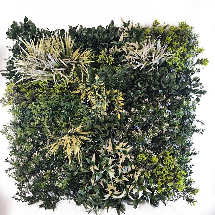UK Office Decoration Fireproof And UV Artificial Green