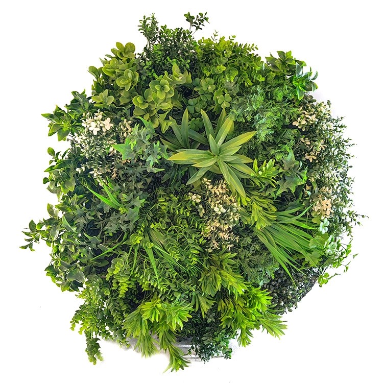 Clubhouse Decoration Indoor Artificial Plant Wall 