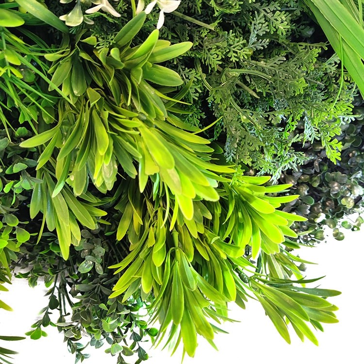 Clubhouse Decoration Indoor Artificial Plant Wall 