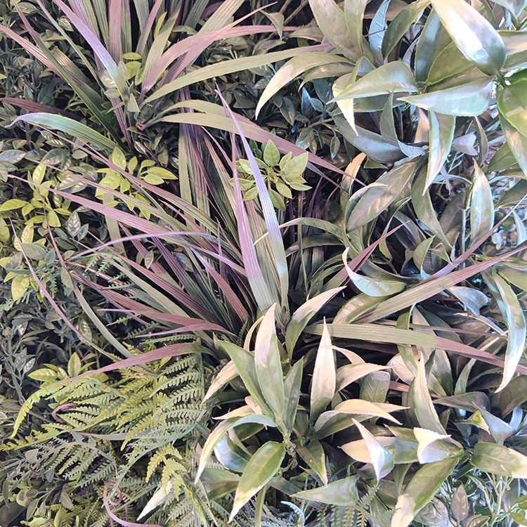 Hotel Decoration Fireproof And UV Artificial Green Wall