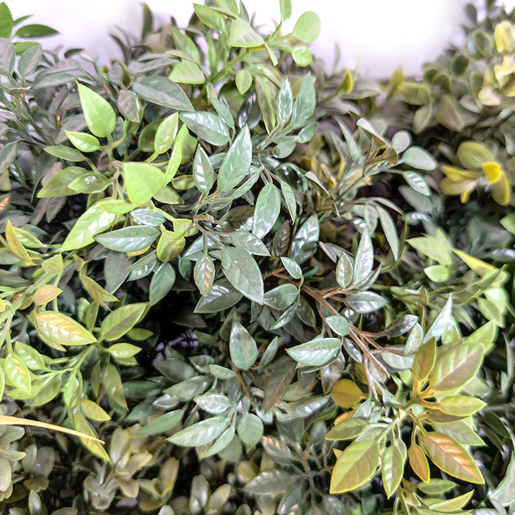 Fashion UV Fire Retardant Artificial Green Wall 