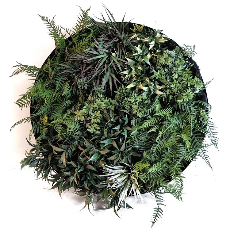 Gardon Decoration Fireproof And UV Artificial Green