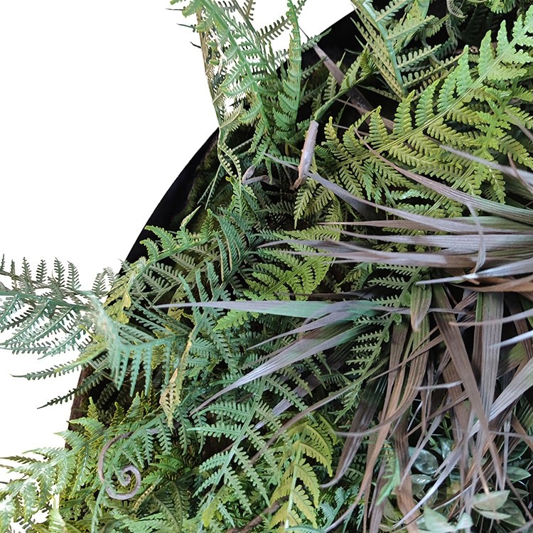 Gardon Decoration Fireproof And UV Artificial Green