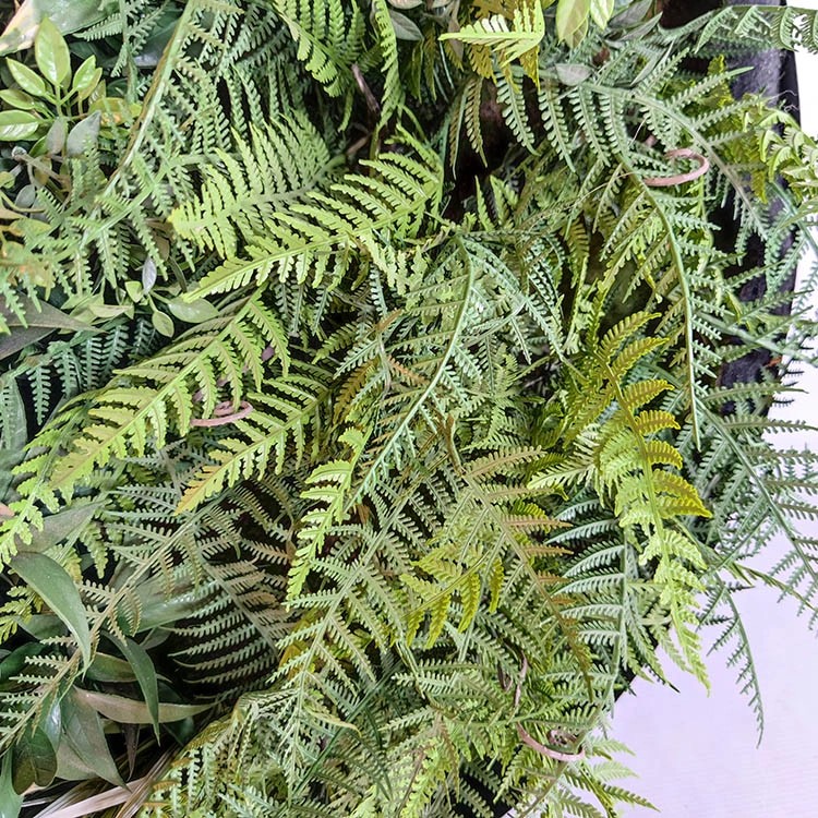 Gardon Decoration Fireproof And UV Artificial Green