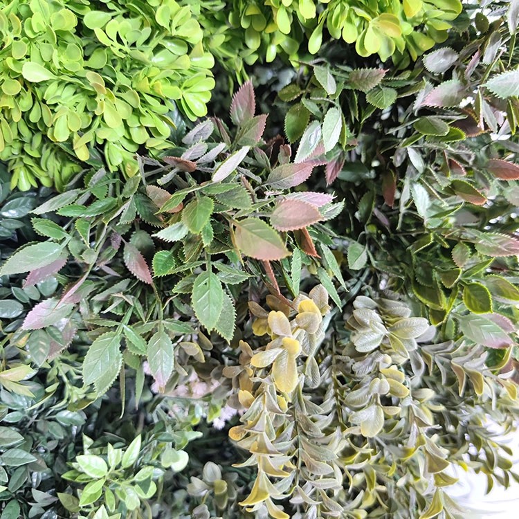 Bar Decoration Fireproof And UV Artificial Green Wall