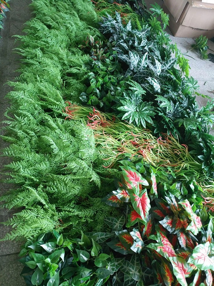 Kuwait Office Decoration Indoor Artificial Green Wall