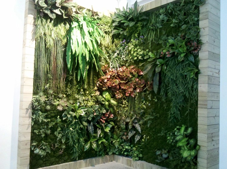 Canada Mall Decoration Artificial Green Wall 