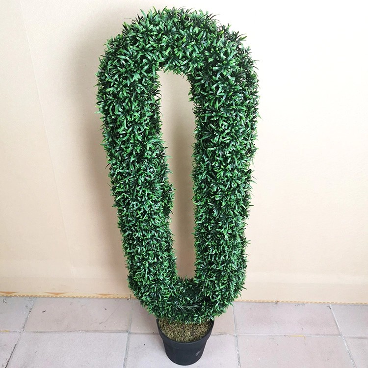 Mall Decoration Indoor Artificial Boxwood Tree 