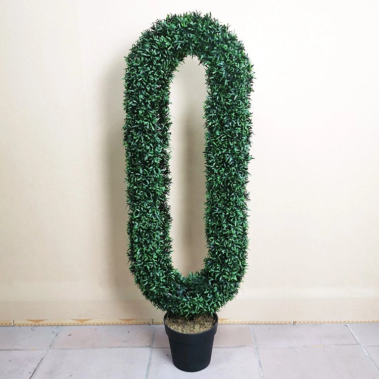 Mall Decoration Indoor Artificial Boxwood Tree 