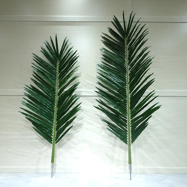 Singapore Hotel Decoration Artificial Coconut Tree Leaves