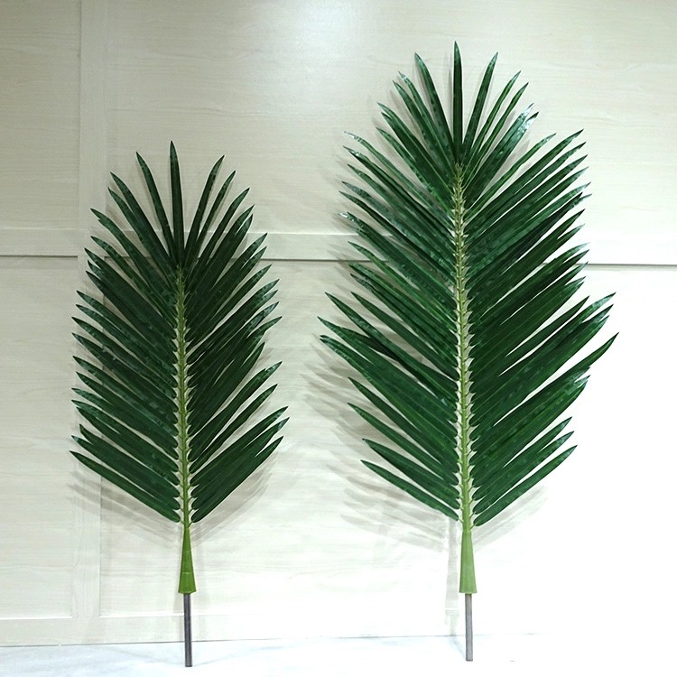 Mall Decoration Indoor Artificial Coconut Tree Leaves