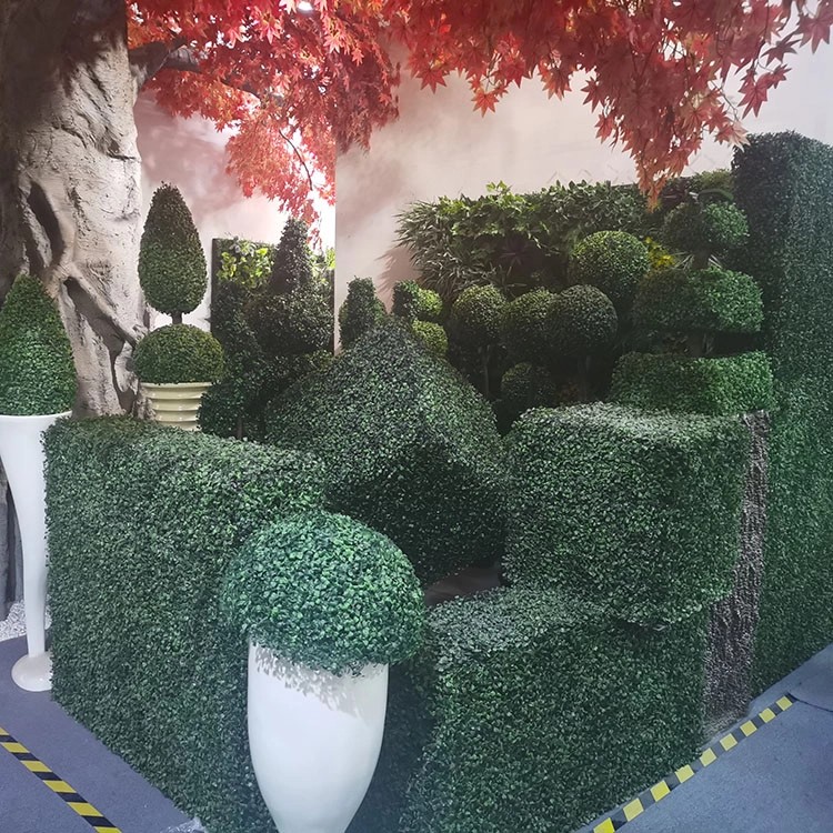 Gardon Decoration Indoor Artificial Boxwood Hedge Wall 