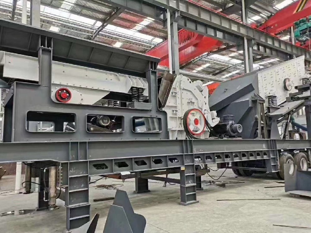 The application effect of tracked mobile screening machine