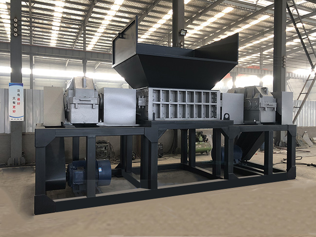 #slider-caption-0 Double shaft shredder