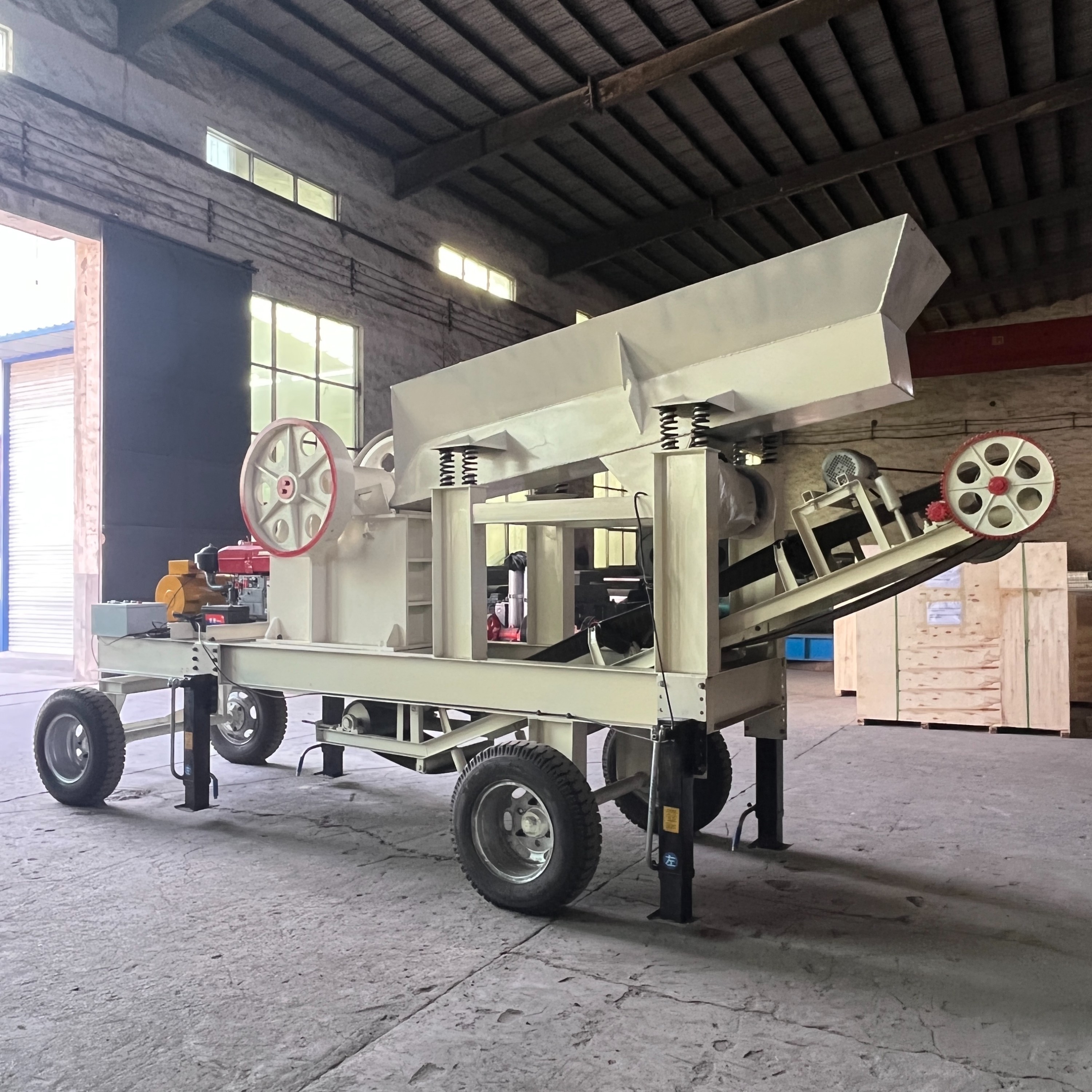 #slider-caption-0 Small mobile crusher
