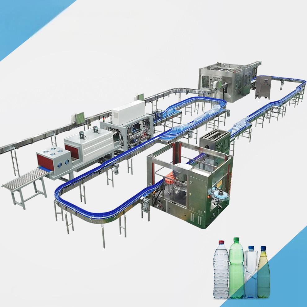 Automatic Sparkling Soda Water Energy Drink Filling Production Line