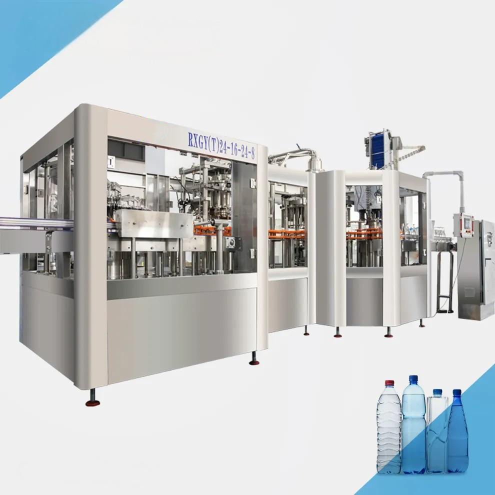 Complete Mineral Drinking Water Processing Filling Packing and Bottling Plant