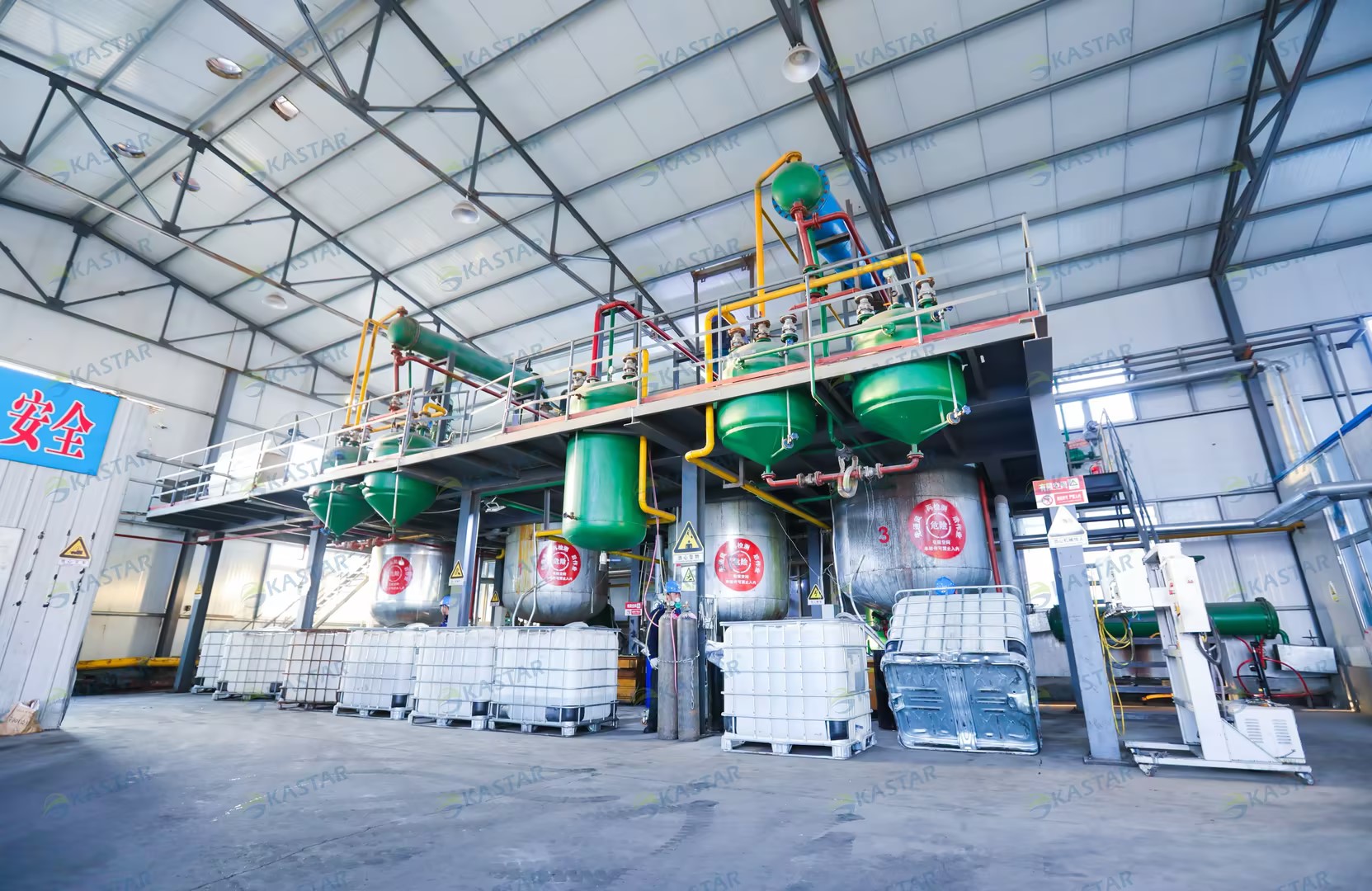 Silicone waterproof coating production line