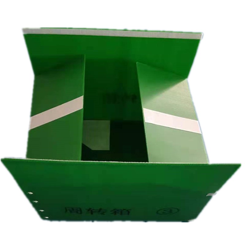 Flip-Top PP Corrugated Folding Crate-1