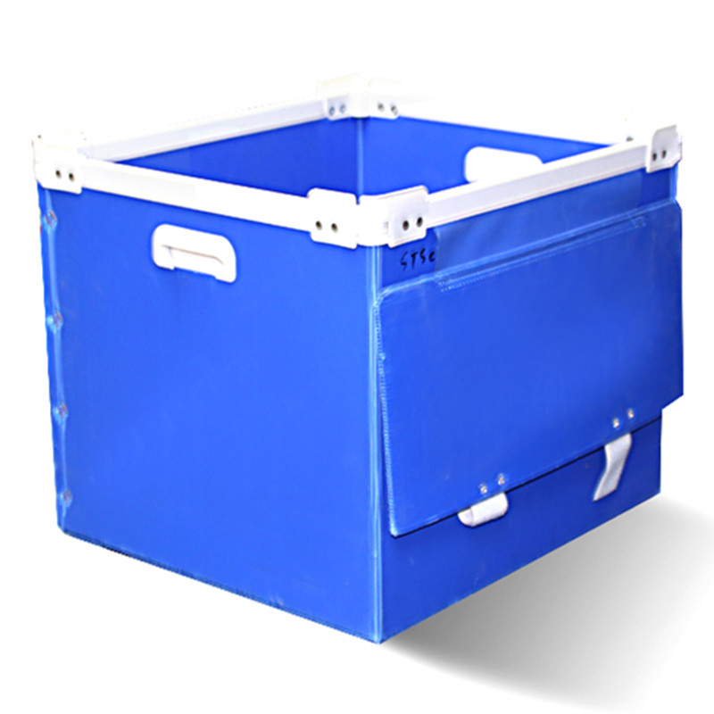  Lidded Skeleton Frame PP Corrugated Container