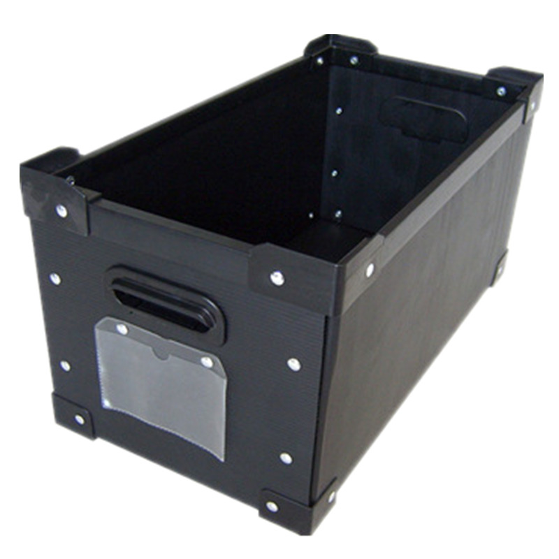 ESD-Safe PP Corrugated Storage Tote-2