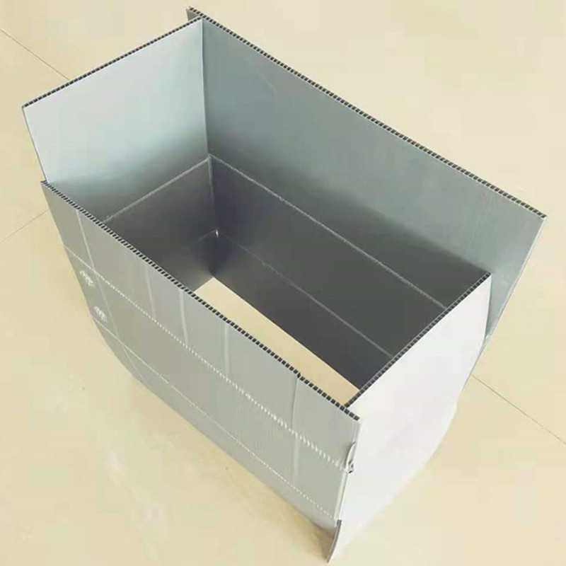 PP Corrugated Cardboard-Style Folding Container