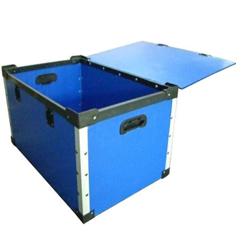  Lidded Skeleton Frame PP Corrugated Container