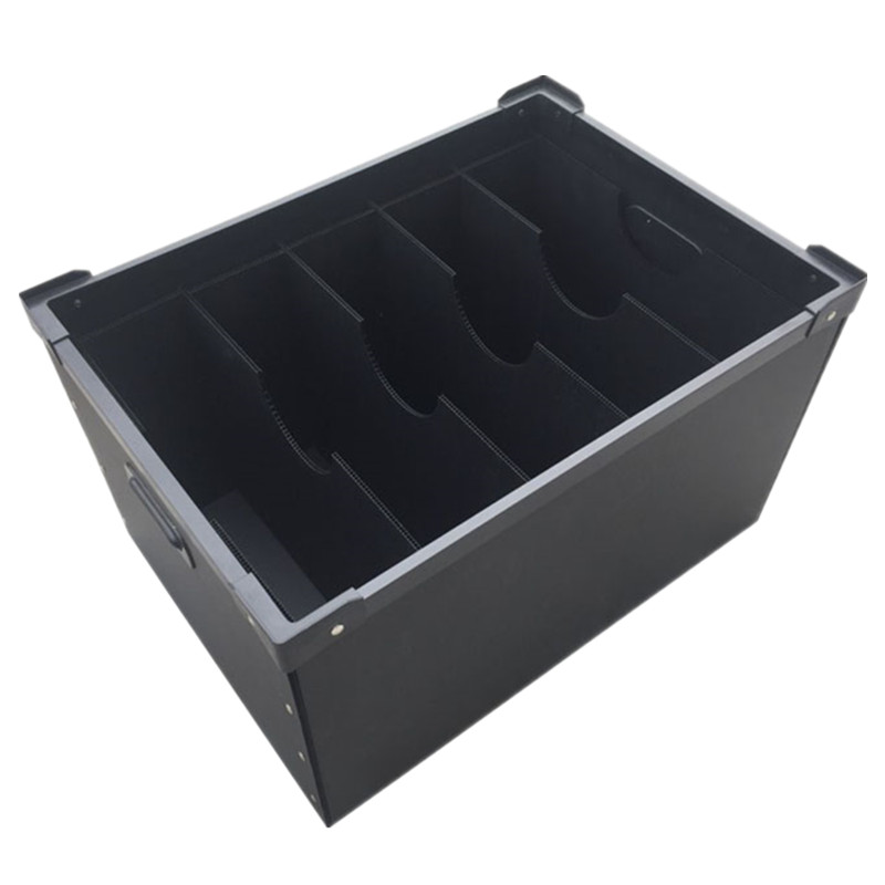 ESD-Safe PP Corrugated Storage Tote-5