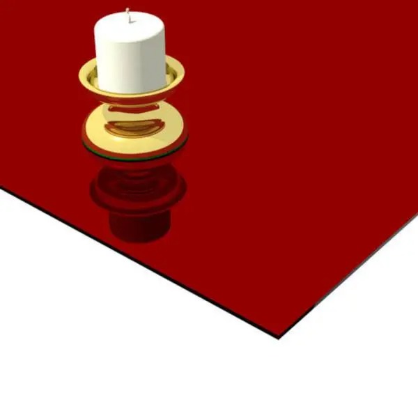Wholesale Plexiglass Sheets Red Mirror Acrylic Sheet