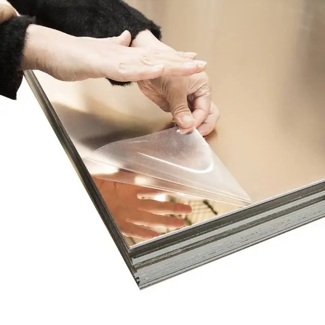 China Acrylic Sheet 5mm Rose Gold Mirror Acrylic