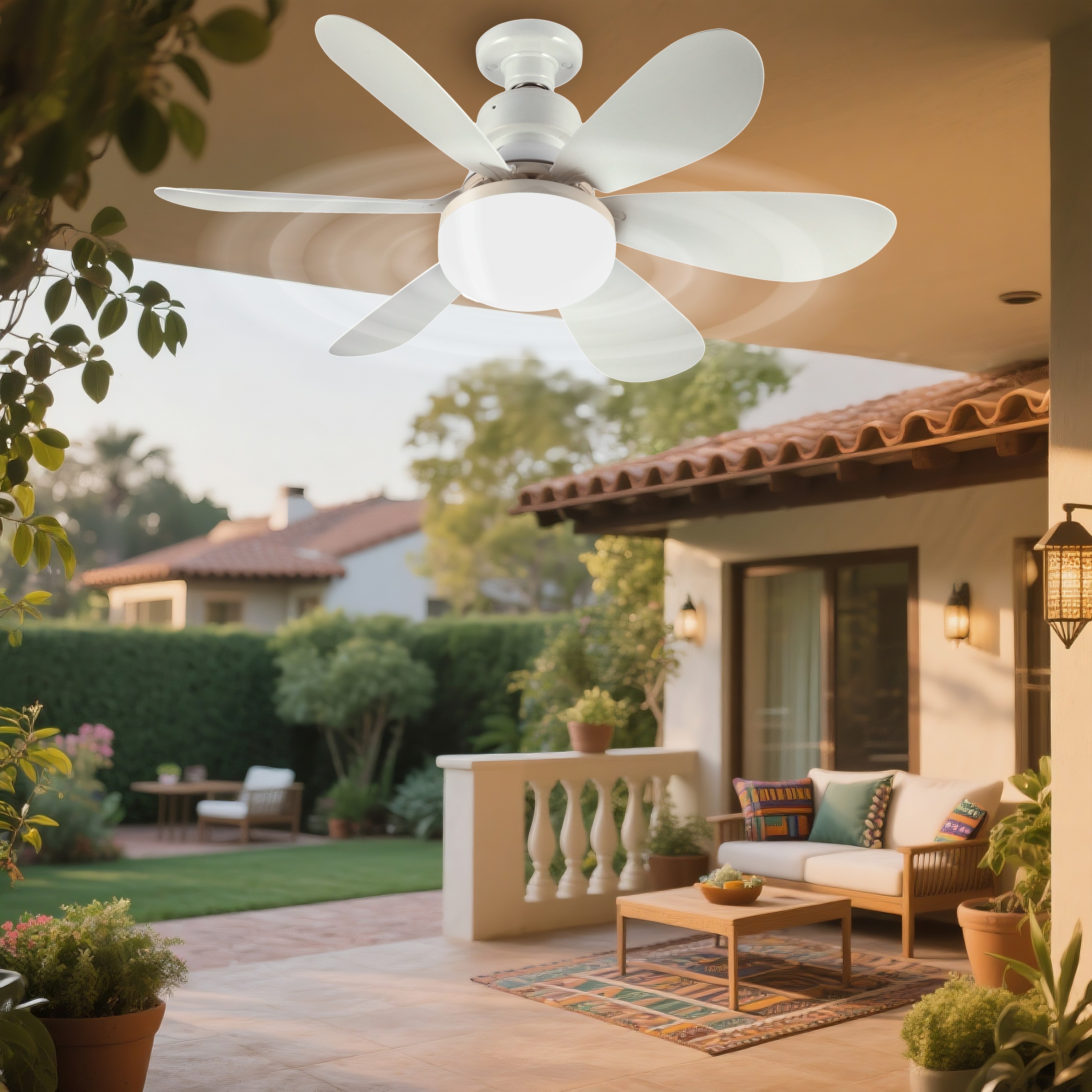 AeroGlow Fan-Chandelier