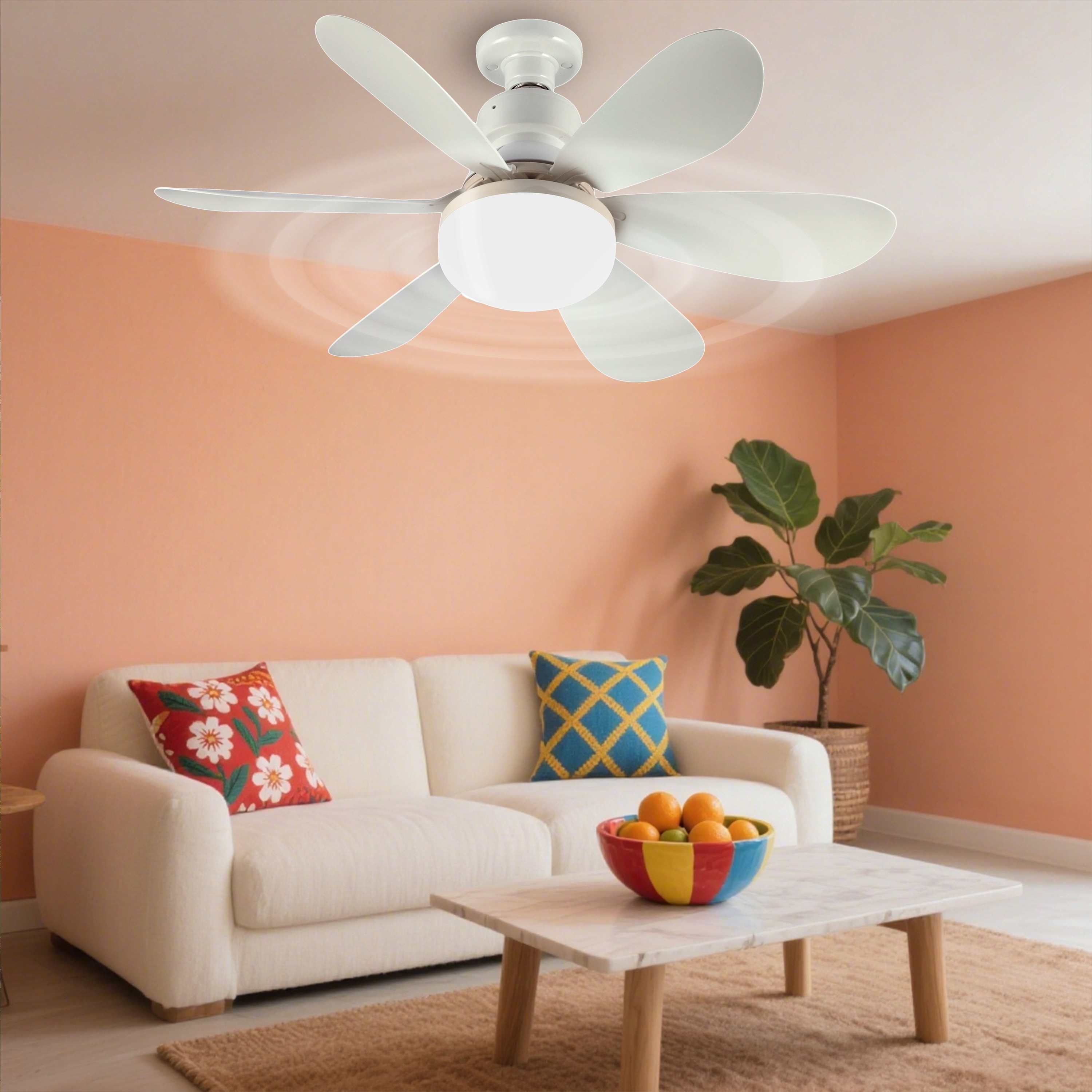 AeroGlow Fan-Chandelier