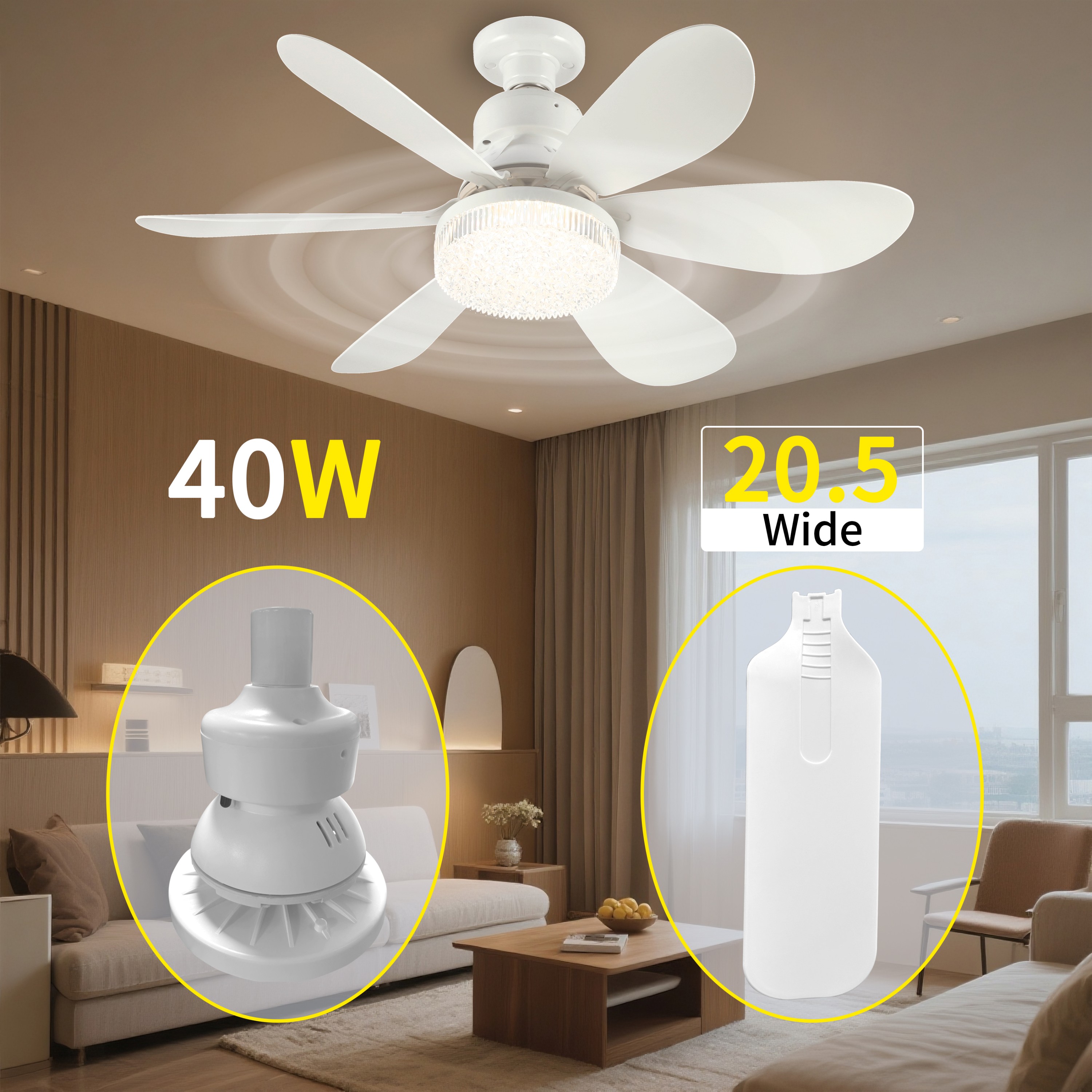 #slider-caption-0 BreezeNova Ceiling Fan Light