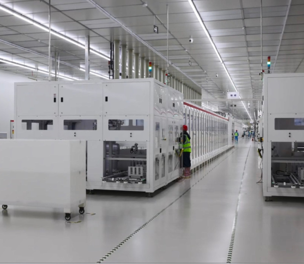 Space-grade solar cell production line equipment