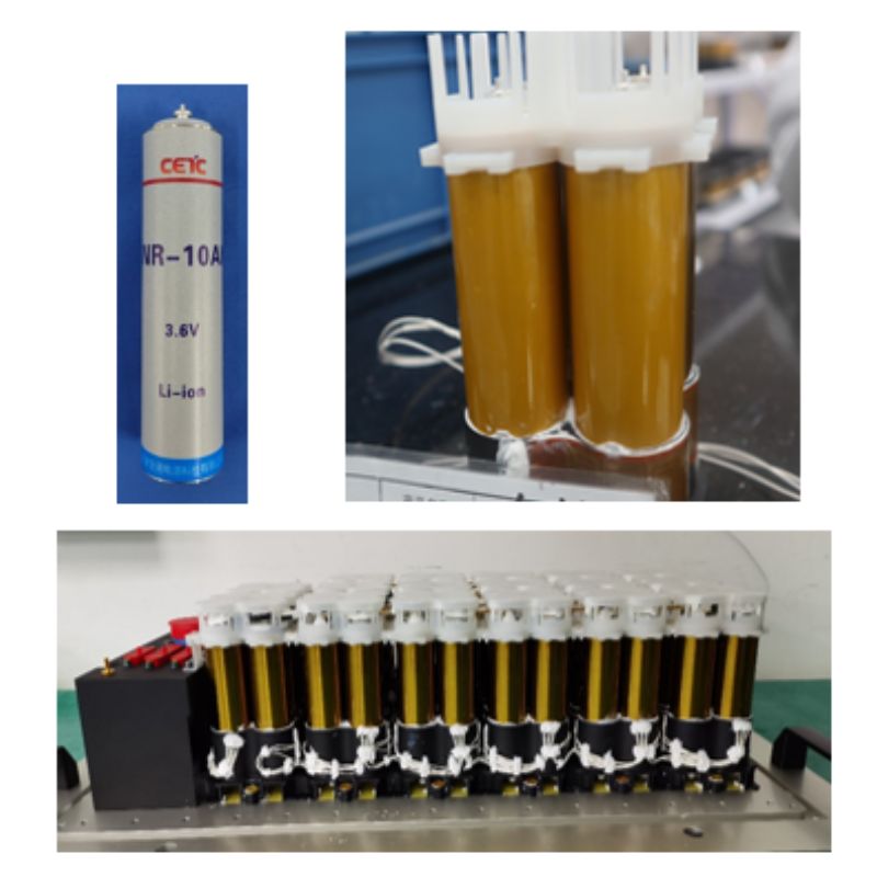 SPACE Lithium-ion Battery  for Space LEO/MEO/GEO: INR33/125-10Ah