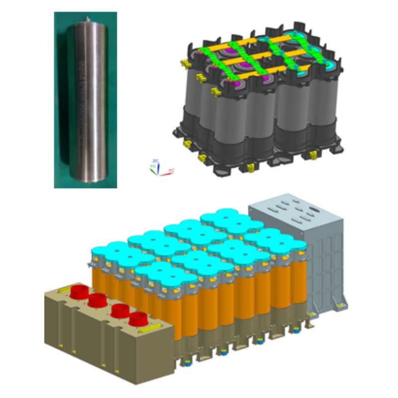 SPACE Lithium-ion Battery  for Space LEO/MEO/GEO : INR41/168-20Ah