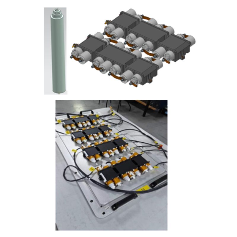 SPACE Lithium-ion Battery  for Space LEO/MEO/GEO： INR34/155