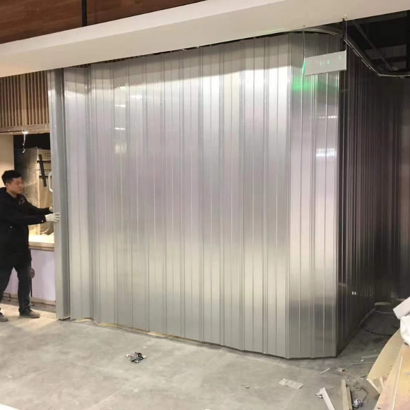 High Grade Multifold Solid Aluminum Security Sliding Folding Door