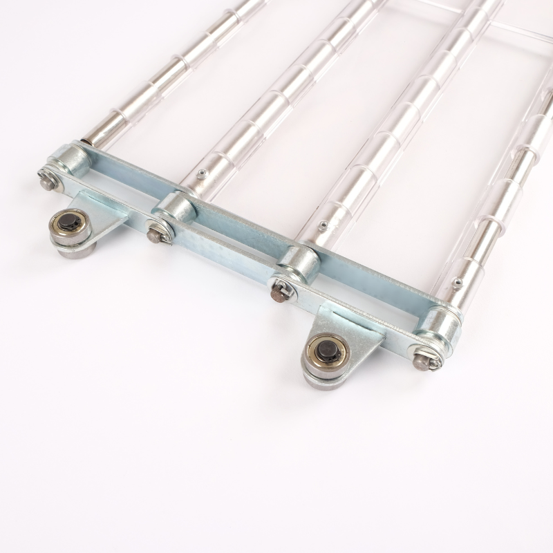  ​Horizontal Side Sliding Transparent polycarbonate Rolling Shutter
