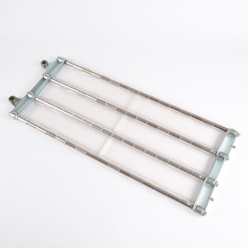  ​Horizontal Side Sliding Transparent polycarbonate Rolling Shutter