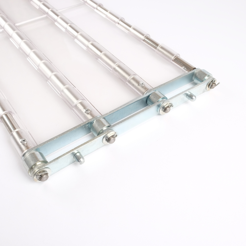  ​Horizontal Side Sliding Transparent polycarbonate Rolling Shutter