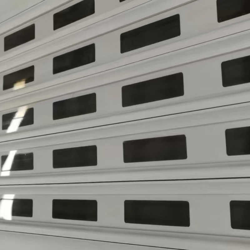 Commercial Motorized Aluminum Security Roller Shutter Grille 